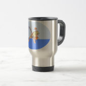 Mug De Voyage Bouteille de pêcheurs (Devant droit)