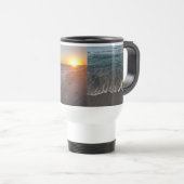 Mug De Voyage Bouteille de plage (Devant droit)