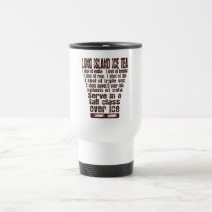 Mug De Voyage Bouteille de thé glacé Long Island - choisissez st