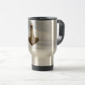 Mug De Voyage Bouteille de voyage Gold Thor Hammer (Devant droit)