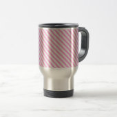 Mug De Voyage Boutique Stripes Rose - (Devant droit)