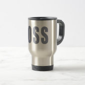 Mug De Voyage Boutons BOSS (Devant droit)