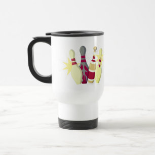 Mug De Voyage Bowling de style vintage