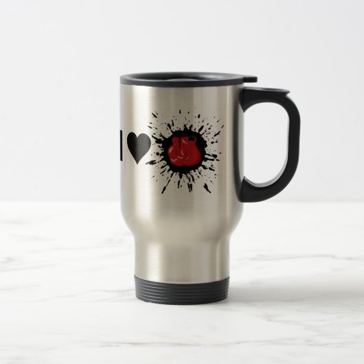 Mug De Voyage Boxe d'amour de l'explosif I (Droit)