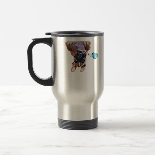 Mug De Voyage Boxe Peekaboo Avec Papillons (Gauche)
