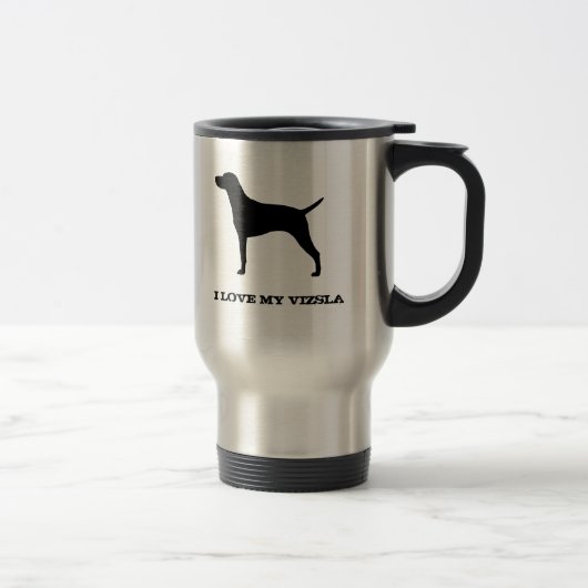 Mug De Voyage Braque hongrois (Droit)
