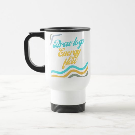 Mug De Voyage Brasser pour aller Energy Flow Café Voyage/Commenc (Gauche)
