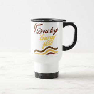 Mug De Voyage Brasser pour aller flux d'énergie blanc Voyage Mug