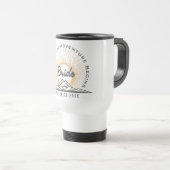 Mug De Voyage Bride The Greatest Adventure Begins Personalized (Devant droit)