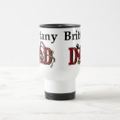 Mug De Voyage Brittany Spaniel Papa Cadeaux (Centre)