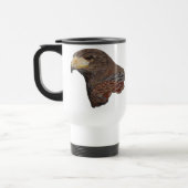 Mug De Voyage Broderie Harris Hawk Faux (Gauche)