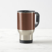 Mug De Voyage Bronze décollage (uni) (Devant droit)