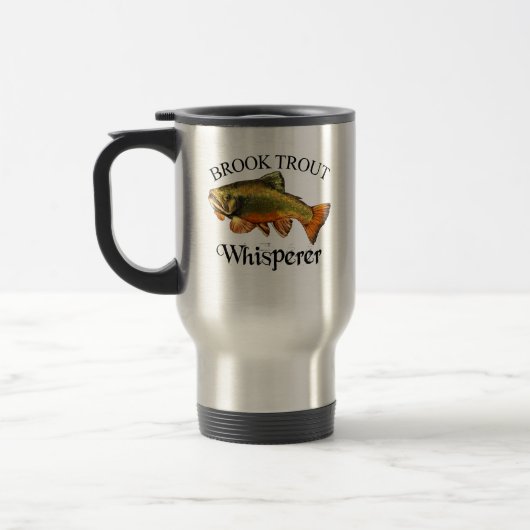 Mug De Voyage Brook Truite Whisperer Bateau léger Musique (Gauche)
