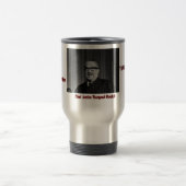 MUG DE VOYAGE BRUN CONTRE LE CONSEIL SCOLAIRE '1954 (Centre)