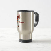 Mug De Voyage Buffalo Plaid (Devant droit)