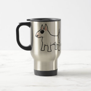 Mug De Voyage Bull-terrier de bande dessinée