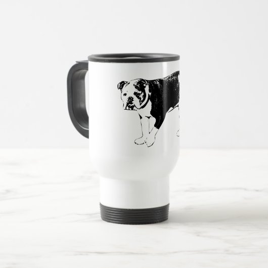Mug De Voyage Bulldog Spark, Creative Motion (Devant gauche)