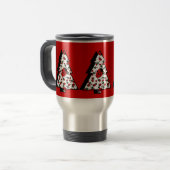 MUG DE VOYAGE BULLES DE NOËL (Devant gauche)