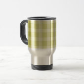 Mug De Voyage Bumble Bee Yellow Checks (Devant gauche)