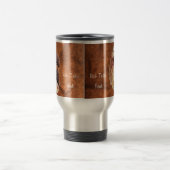 Mug De Voyage Buse à queue rouge - Boue d'oiseaux (Centre)