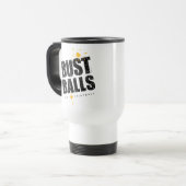 Mug De Voyage Bust Bust Balls de Painball (Devant gauche)