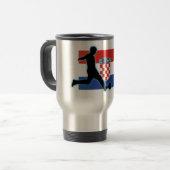 Mug De Voyage Butée de la Croatie (Devant gauche)
