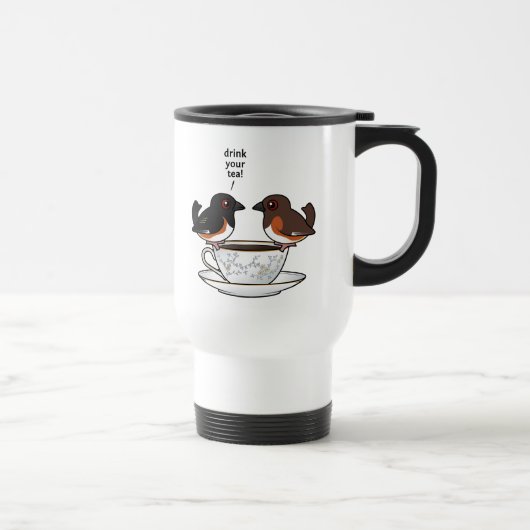 Mug De Voyage Buvez de votre thé ! (Droite)