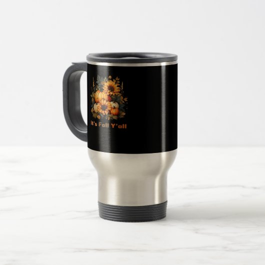 Mug De Voyage C’est automne Y’all, automne, automne (Devant gauche)
