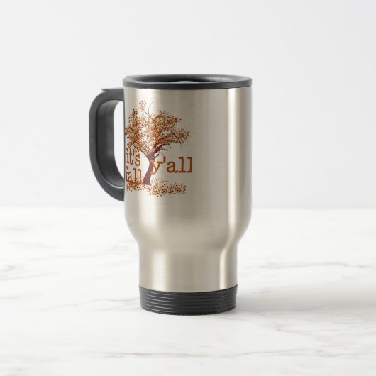 Mug De Voyage C’est automne Y’all Basic Clean (Devant gauche)