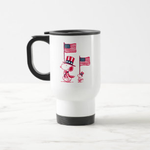 Mug De Voyage cacahuètes American Summer Old Glory