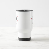 Mug De Voyage cacahuètes | Coeurs de snoopy (Centre)