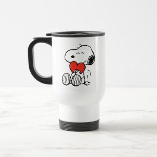 Mug De Voyage cacahuètes Saint Valentin Snoopy Heart Hug