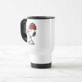 Mug De Voyage cacahuètes | Snoopy Équilibrer Son Chien Disque (Devant gauche)