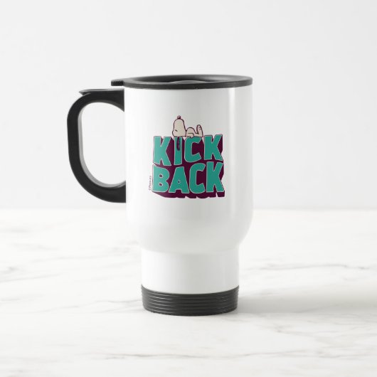 Mug De Voyage cacahuètes | Snoopy Kickback (Gauche)