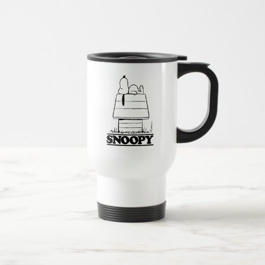 Mug De Voyage cacahuètes | Snoopy Le Secret À La Vie (Droite)