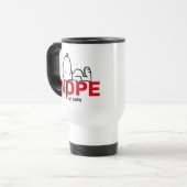 Mug De Voyage cacahuètes | Snoopy Pas aujourd'hui (Devant gauche)
