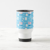 Mug De Voyage cacahuètes | Snoopy Snow Day Motif (Centre)