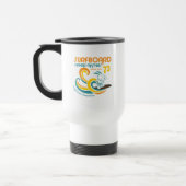 Mug De Voyage cacahuètes | Snoopy Surboard Longboard Competition (Gauche)