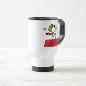 Mug De Voyage cacahuètes | Snoopy the Flying Ace (Devant droit)