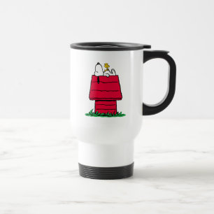 Mug De Voyage cacahuètes Snoopy & Woodstock Doghouse