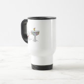 Mug De Voyage cacahuètes | Snoopy & Woodstock Froid Birdbath (Devant gauche)