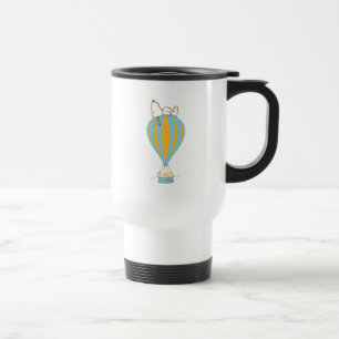 Mug De Voyage cacahuètes   Snoopy & Woodstock Hot Air Balloon