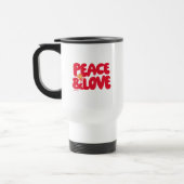 Mug De Voyage cacahuètes | Woodstock Peace & Love (Gauche)