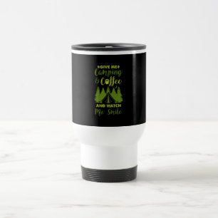 Mug De Voyage Cadeau Café Camping Caravane