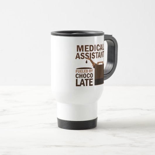 Mug De Voyage Cadeau d'aide médical (drôle) (Devant droit)