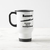 Mug De Voyage Cadeau de Basson (Gauche)