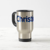 Mug De Voyage cadeau de Christine (Devant gauche)