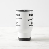 Mug De Voyage Cadeau de clarinette (Centre)