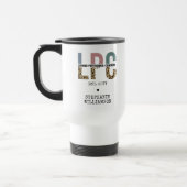 Mug De Voyage Cadeau de conseiller professionnel autorisé LPC pe (Gauche)