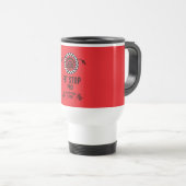 Mug De Voyage Cadeau de course de voitures de série (Devant droit)